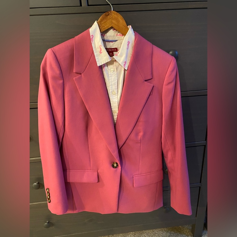 J. Crew Pink Women's Blazer